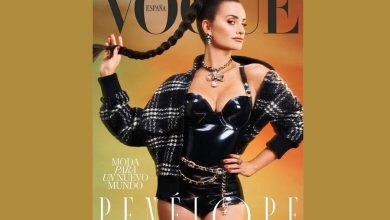 Фото - 48-летняя Пенелопа Крус в латексном боди снялась для обложки Vogue