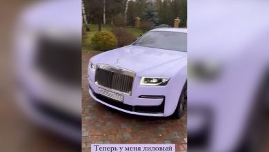 Фото - Оксана Самойлова обновила цвет своего Rolls-Royce за 20 миллионов рублей